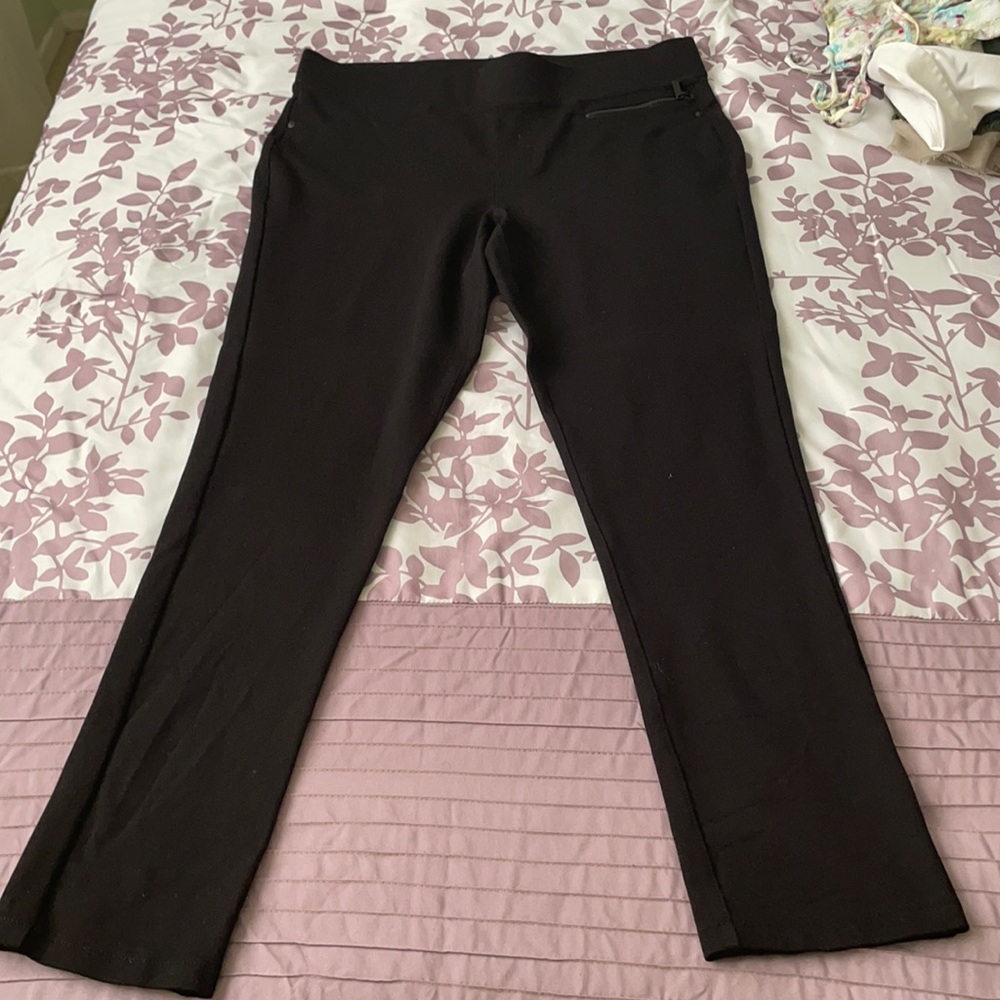 DNKY Black Skinny Stretch Pants
